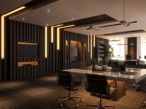 MÜDÜR ODASI TASARIM